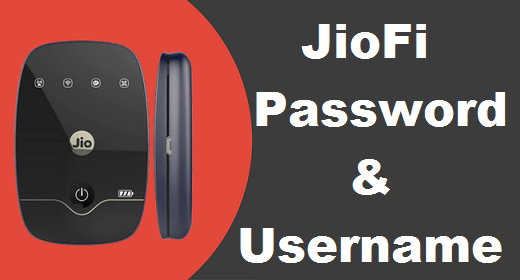 Change jiofi password