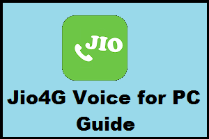 Jio4GVoice for PC