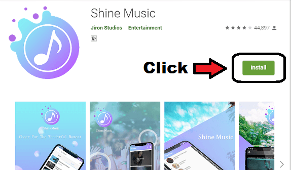 Shine Music for PC