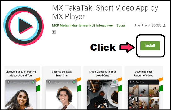 MX TakaTak for PC