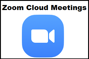 Zoom Cloud Meetings for PC