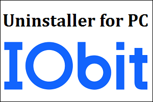 IObit Uninstaller for PC