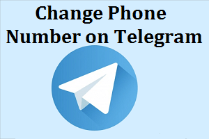 Change Phone Number on Telegram