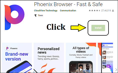 Phoenix Browser for PC