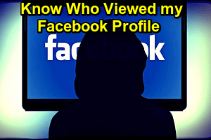 Viewed Facebook Profile
