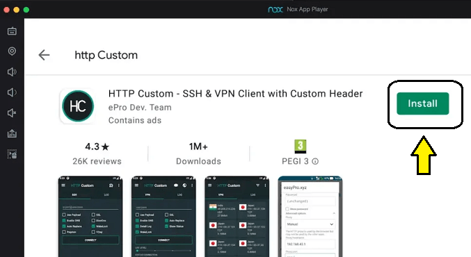 HTTP Custom for PC