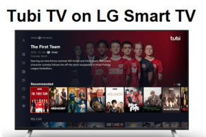 Tubi on LG Smart TV