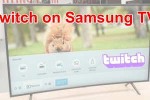 Twitch on Samsung Smart TV