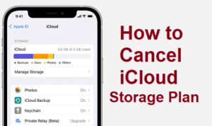 iPhone Cloud Storage Plan