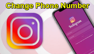change phone number on instagram