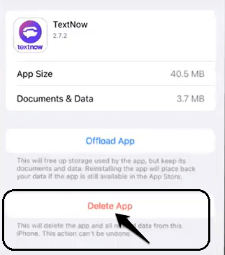 TextNow not Working on iPhone4