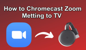 Chromecast Zoom Metting to TV