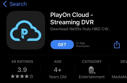 PlayOn on Apple TV