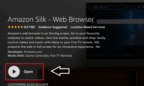 Sile Browser on Firestick