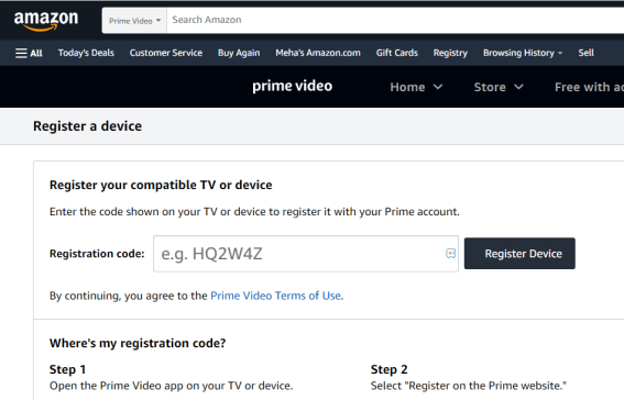 Amazon Prime Video on Xbox3
