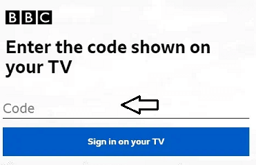 BBC iPlayer Activation code