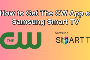CW App on Samsung Smart TV