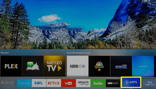 Zeus Network on Samsung Smart TV